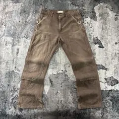 36×30 Carhartt ダブルニー 極太 極上フェード ダークブラウン 36×30 Carhartt ダブルニー 極太 極上フェード ダークブラウン - メルカリ