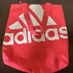adidas 手提げバッグ　トートバッグ　ピンクのサムネイル