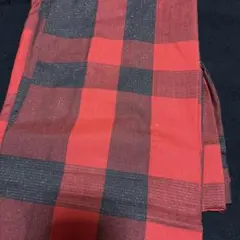 紬＊名古屋帯 市松模様 白黒色 カジュアル 和装 普段着物 正絹 4NS7 紬＊名古屋帯 市松模様 白黒色 カジュアル 和装 普段着物 正絹 4NS7
