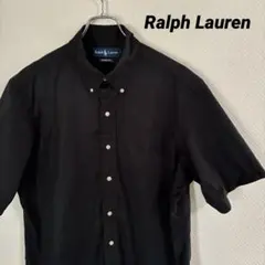 Ralph Lauren 半袖シャツ classic fit ブラック L