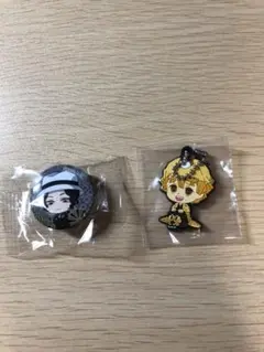 鬼滅の刃 くら寿司コラボ缶バッジ ラバーストラップ