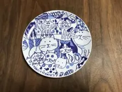 Manhattaner's プレート　猫柄　円形のサムネイル