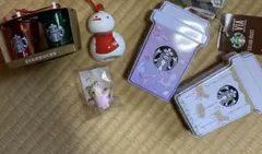 新品　スターバックス　オーナメント　ベアリスタ　ヴィア缶　5点