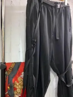 Y-3 パラシュートパンツ サルエル ジョガー ベルト付 ウエストゴムのサムネイル