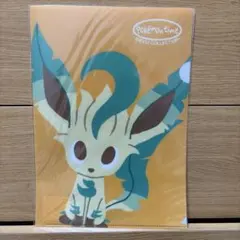 ポケモン　イーブイコレクション　クリアファイル　リーフィア
