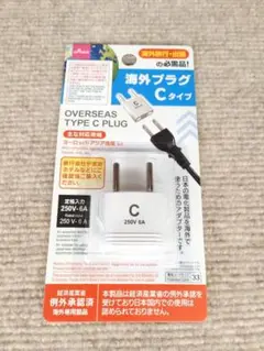 海外用Cタイププラグ 250V 6A