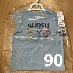 新品　パウパト　半袖Tシャツ　ユニクロ　90cm