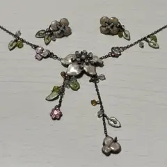 レネレイド フラワー ネックレス ピアス セットのサムネイル