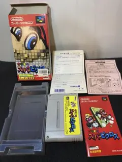 【希少・クーポン券付】マリオのスーパーピクロス スーパーファミコン 動作確認済