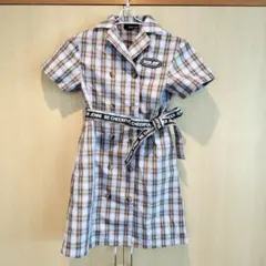 SISTER JENNI チェック柄 半袖ワンピース 140cm