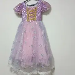 【翌日発送】ラプンツェル風 フォーマルドレス 120cm