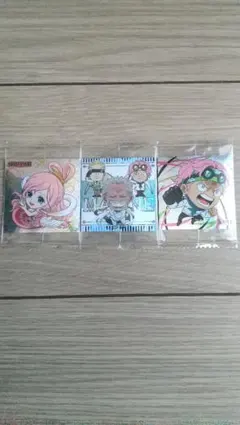 ワンピースウエハースシール ３枚セット
