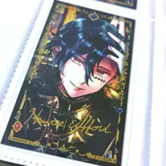 悪魔執事と黒い猫 あくねこ ハウレス トレカ バレンタイン 箔押し ピン