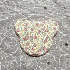 ②リバティ　くまさんコースター　 ハンドメイド
