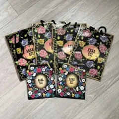 ANNASUI アナスイ ショップ袋 花柄 ショッパー 6枚セットのサムネイル