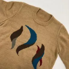 ニット セーター 茶色 長袖 レディース 女性