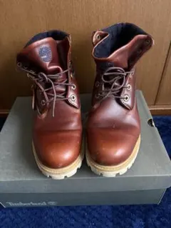 Timberland ブラウン ハイカットブーツ　26㎝　おまけ付