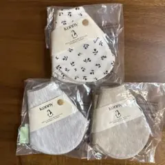 コニー konny スタイ オートミール ライトメランジ モダンフラワー