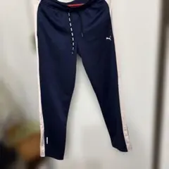 PUMA DRYCELL ネイビー ジャージパンツ　レディース