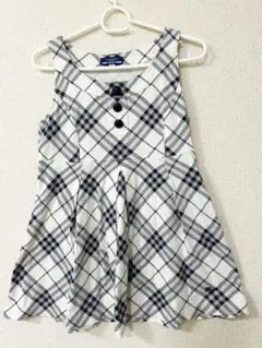 【美品】バーバリー　ブルーレーベル　ノバチェック　チュニック　ノースリーブ