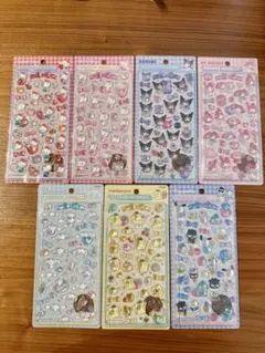 【正規品】ボンボンドロップシール　サンリオ7種