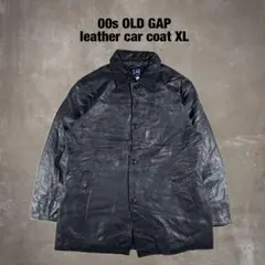 キムタク 私物 OLD GAP オールドギャップ レザー カーコート M - メルカリ