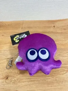 【タグ付き】スプラトゥーン3 ダイカット パスケース タコ 紫