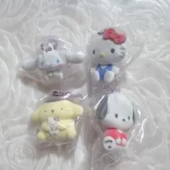 サンリオキャラクターズ　ふわわフロッキーマスコット　セミコンプ