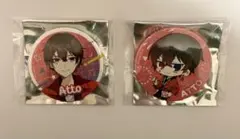 AMPTAK×COLORS あっとくん　缶バッチ　セット