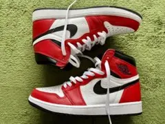 エアジョーダン1 ハイ OG シカゴ カラー カスタム ライトフュージョン