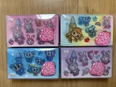 ミニちゅるシール 4個セット ナルミヤキャラクターズ ほっぺちゃん