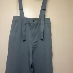 サロペット　ニコアンド　シャンブレーツイルサロペット　オーバーオール