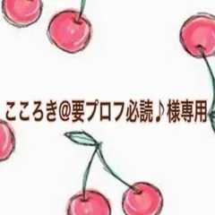 こころき@要プロフ必読♪様 リクエスト 2点 まとめ商品