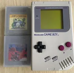【ジャンク・美品】初代GAME BOY 本体 + ゲームカートリッジ2本