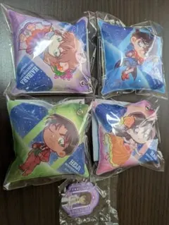 【新品】くら寿司☓名探偵コナン コラボ クッションチャーム 全4種 コンプリート