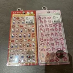 正規品　ボンボンドロップシールミニ サンリオ キティ　マイメロ