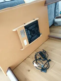 ウォールナット調 こたつ 内蔵ファン付き