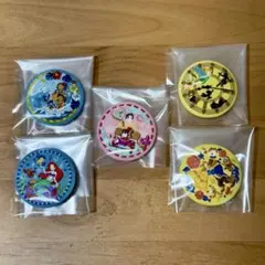 ディズニー　刺繍缶バッジ2