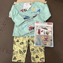 TOMICA ベビーパジャマ肌着セット 90cm