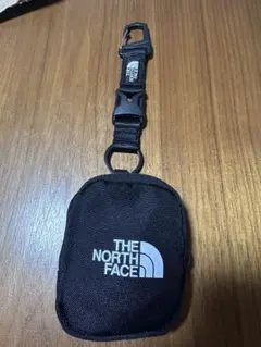 THE NORTH FACE コインケース カラビナ付キーホルダー ブラック