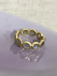 新品 La soeur ラブラドライトリング #13のサムネイル
