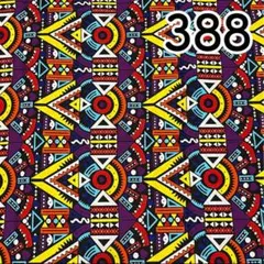 【残り2ヤード】パーニュ　アフリカンプリント　388