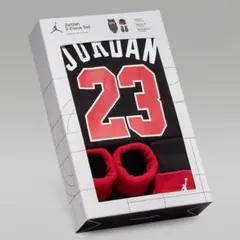 Nike✨ジョーダン ロンパース 3点セット 0-6ヵ月　新品・未使用 箱有り！のサムネイル