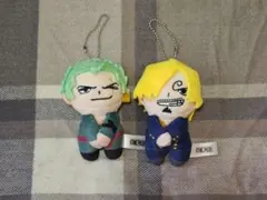 【USJ限定】ワンピース プレサマ 2023 マスコット ゾロ サンジ