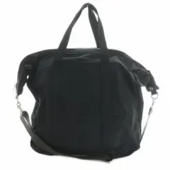 UNITED ARROWS KONBU 2WAY ショルダー トートバッグ 黒のサムネイル