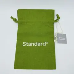 スタンダードプロダクツ 巾着 グリーン 小物入れ 未使用 匿名配送