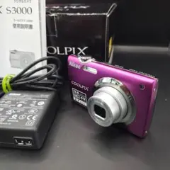 H2337】 Nikon COOLPIX S3000 ニコン クールピクス - メルカリ