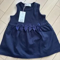 新品未使用☆む〜のんのん　ワンピース　90のサムネイル