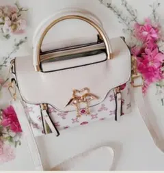 ショルダーバック　ノーブランド 2way ハンドバック　トレンディ　レディース