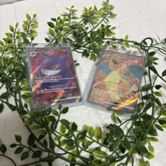 ゲンガーex リザードンex SR ワイルドフォース　151